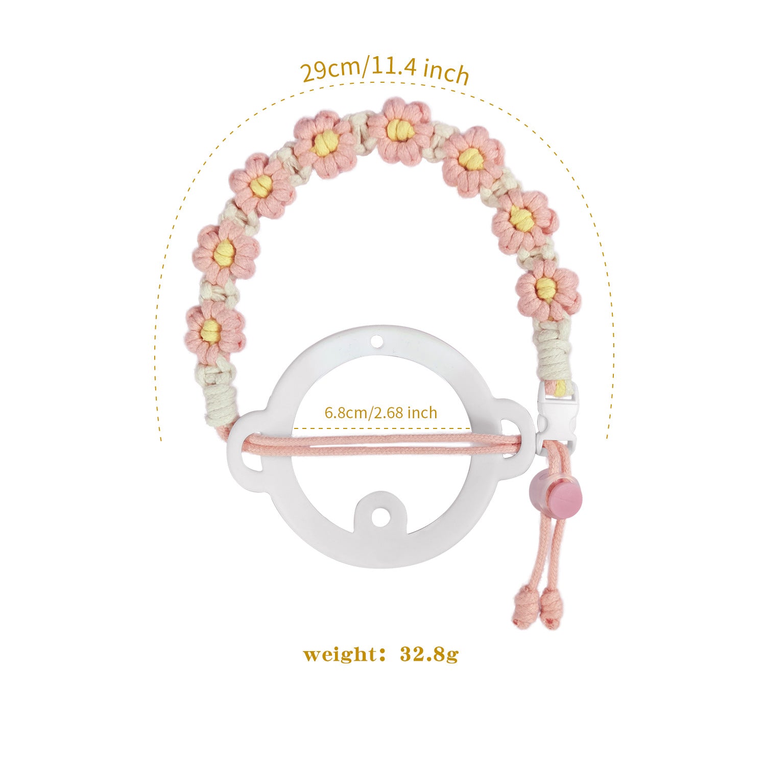 Wholesale Flower Daisy Sports Band Premium Silicone Ring Cup Sleeve Cup Accessories